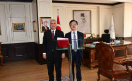 Kore İstanbul Başkonsolosu Vali Aziz Yıldırım’ı Ziyaret Etti￼