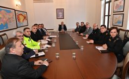 YILBAŞI TEDBİRLERİ TOPLANTISI YAPILDI